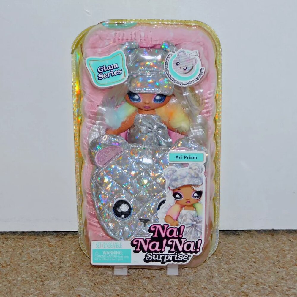 2021 MGA Na Na Na Surprise Glam Series 7.5" Ari Prism Fashion Doll MIB Brand New